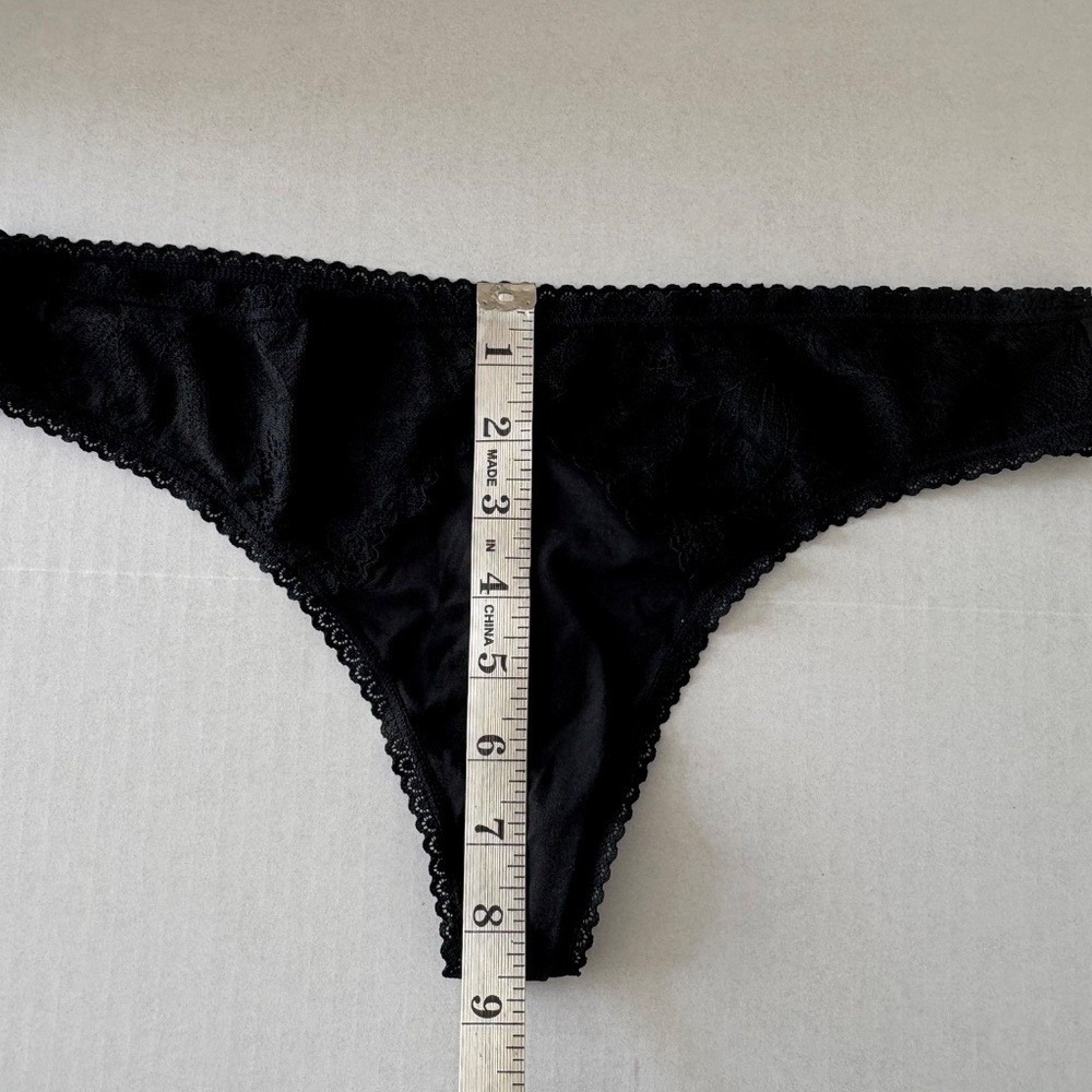 Auden Women's Micro Thong -‎ Size XL Black - In Bag. - Picture 8 of 9